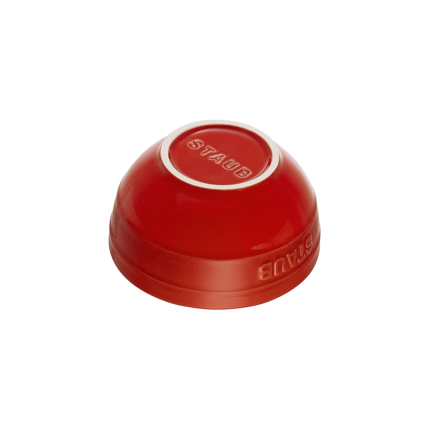 STAUB Ceramique 17 cm Ceramic Round Bowl, Cherry