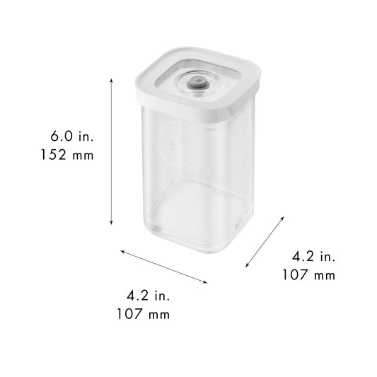ZWILLING Fresh & Save CUBE Cube Box 2S / 11 cm, Transparent-White