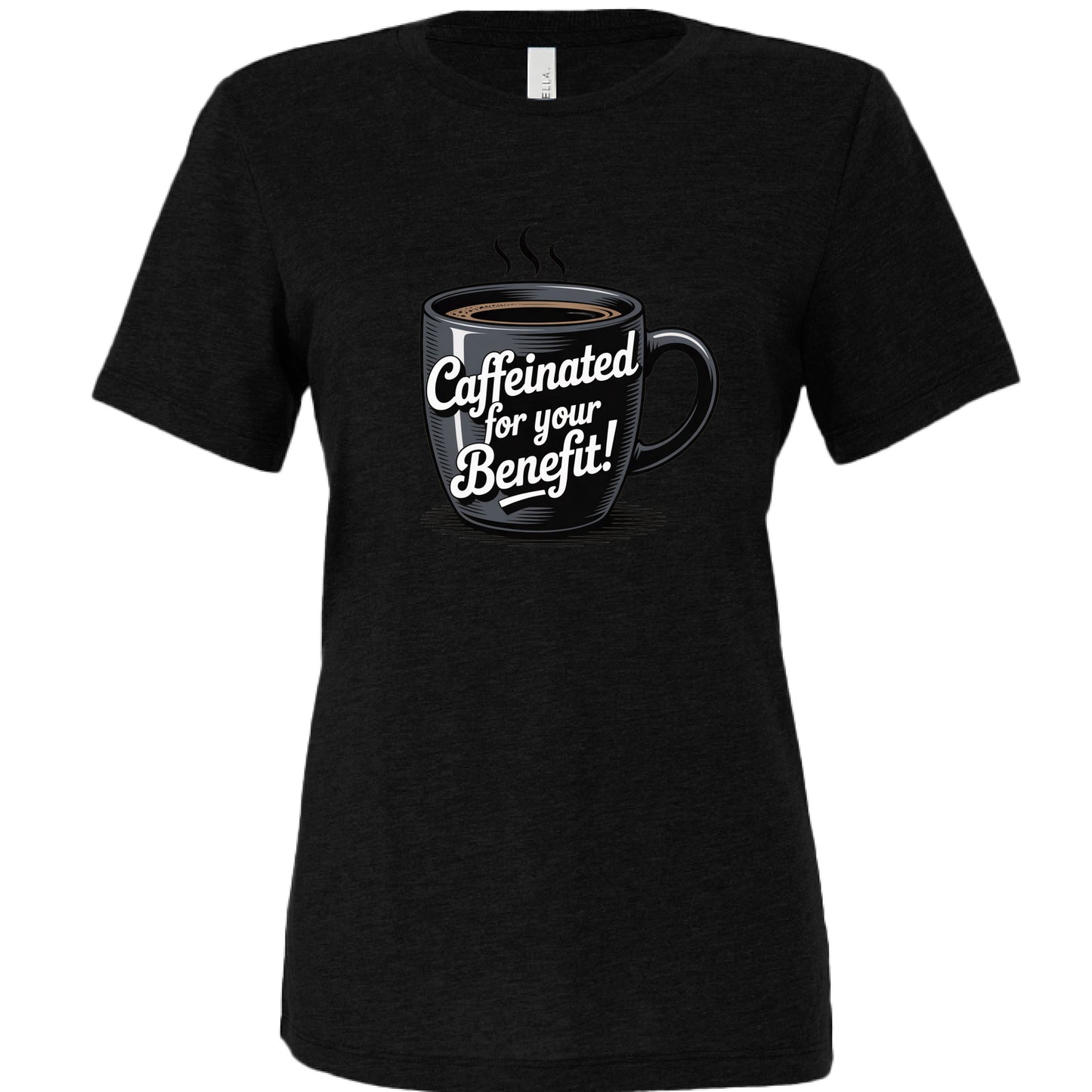 SOLID BLK TRIBLEND - FRONT