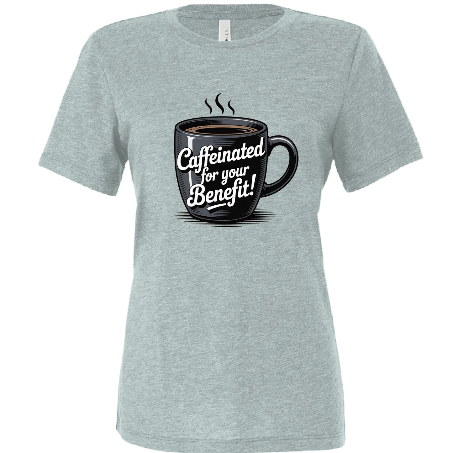 Dusty Blue Triblend - FRONT