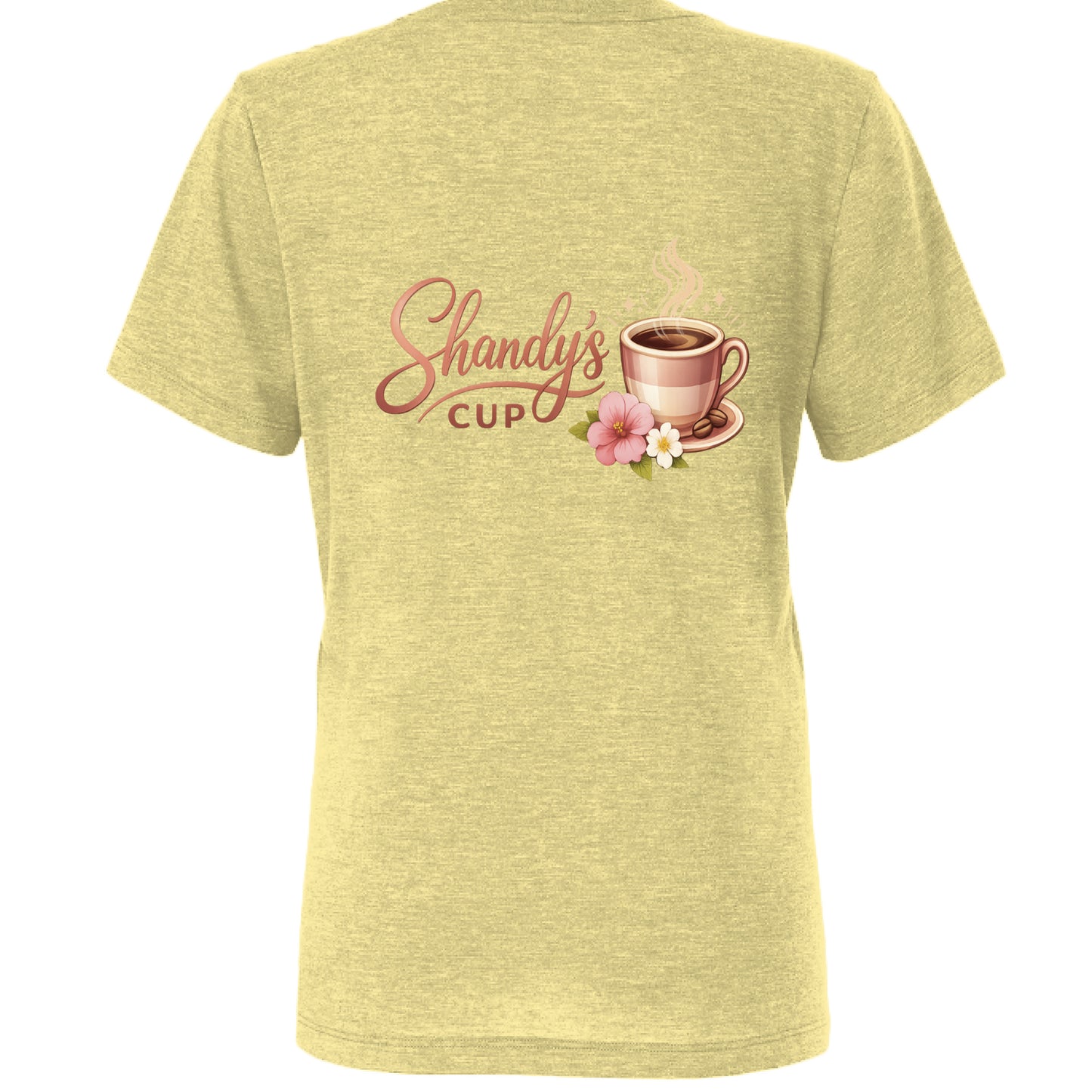 Pale Yellow Triblend - BACK