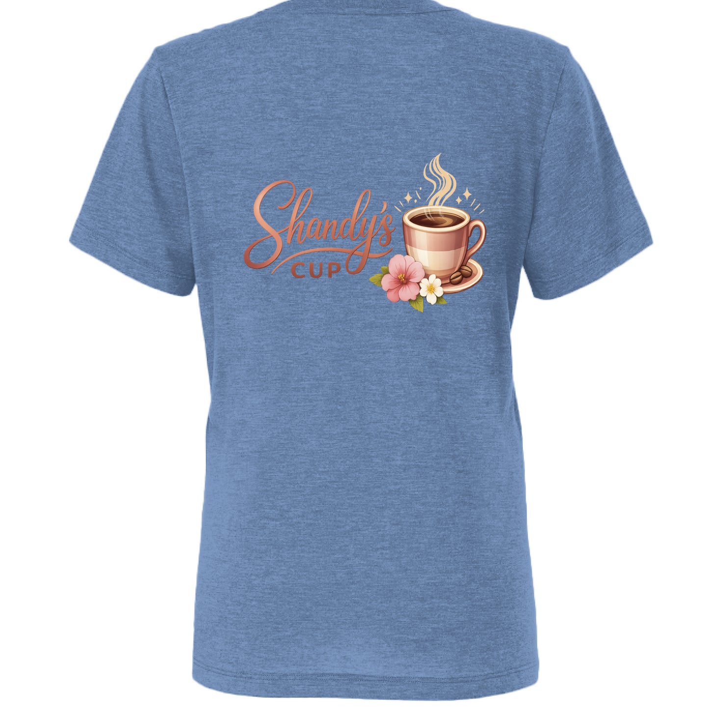 Blue Triblend - BACK