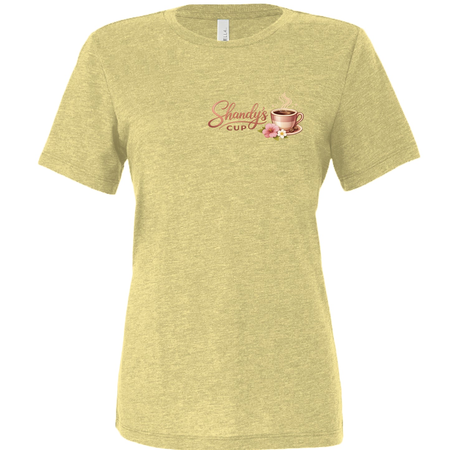 Pale Yellow Triblend - FRONT