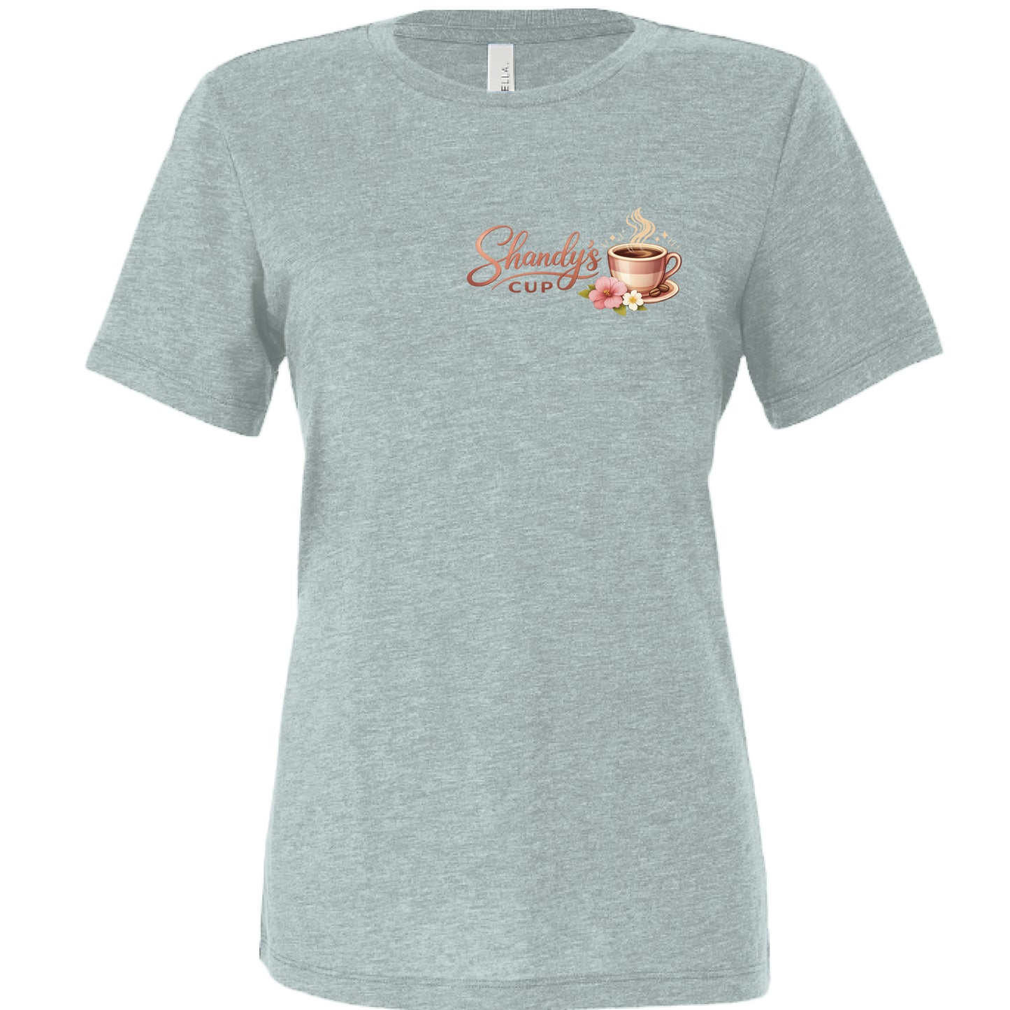 Dusty Blue Triblend - FRONT