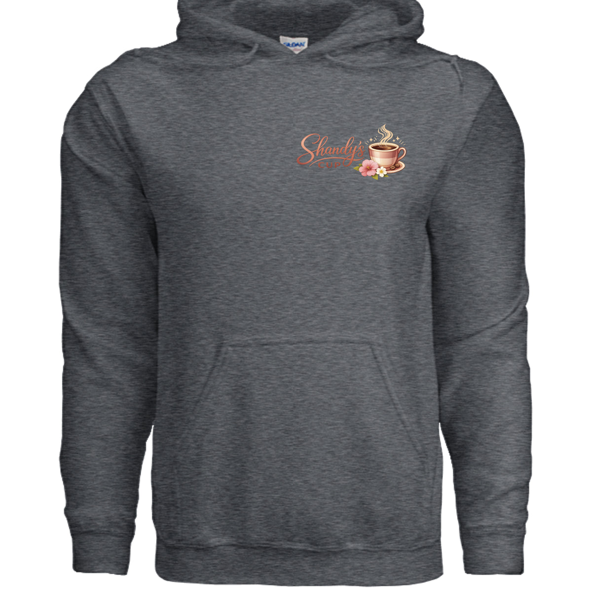 DARK HEATHER - G185 - FRONT