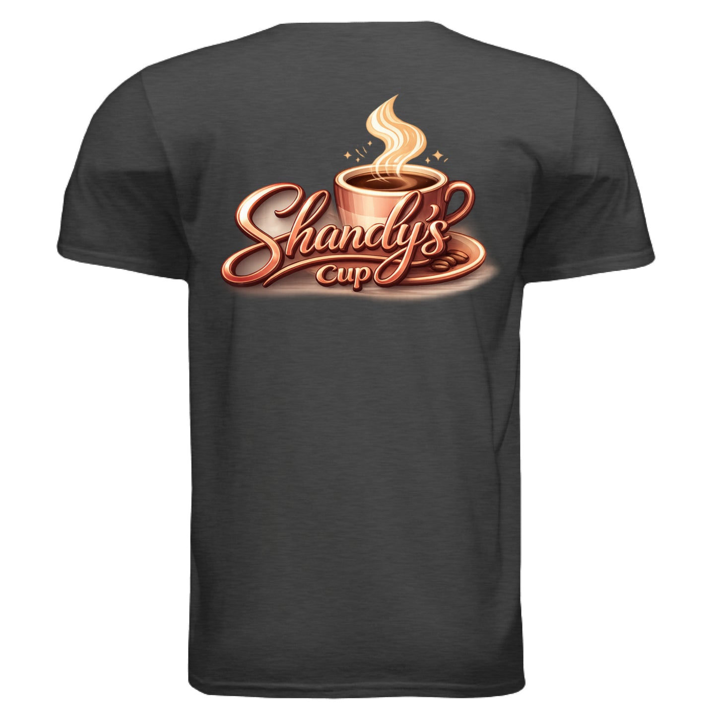 Heather Dark Grey - BACK